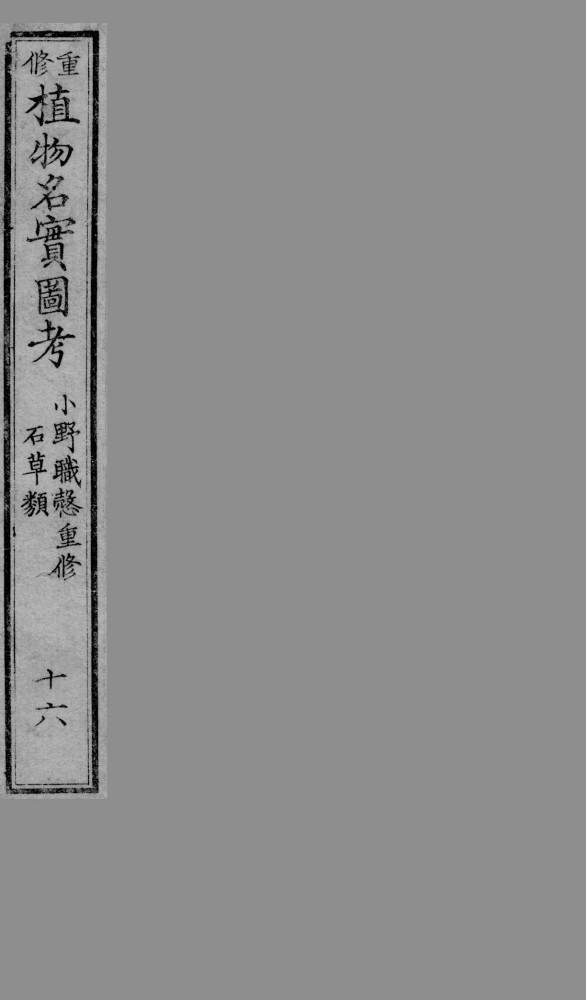 植物名实图考  16